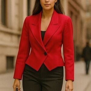 Louis Féraud Wool Jacket Blazer